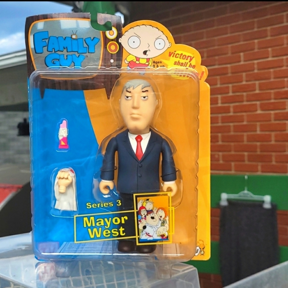 Vintage 2005 Family Guy Action Figure (Mayor West)
